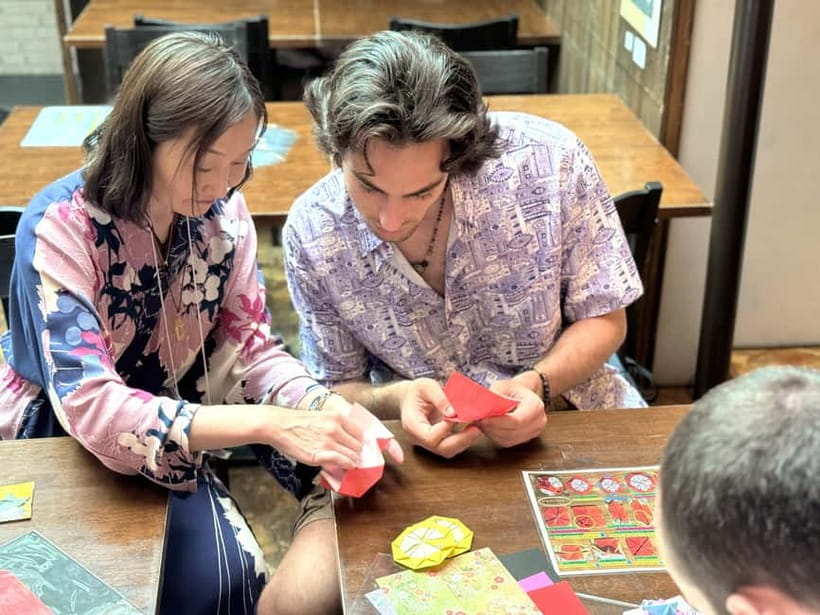 Kyoto: Mindfulness Origami Workshop, Limited 6/8–6/10 - Instructor style and small-group benefits (up to 10 people)