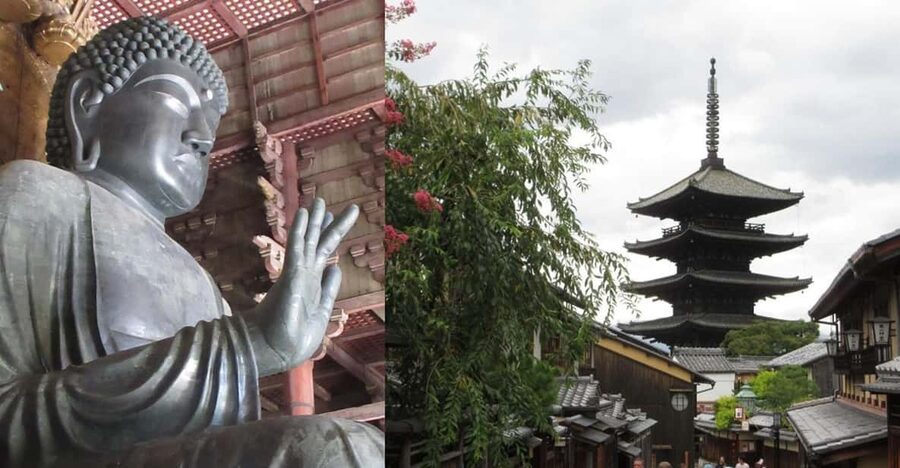 KYOTO-NARA: Giant Buddha Deer Pagoda "Geisya" (Italian, full day) - A Full Day That Connects Todai-ji to Gion-Kobu