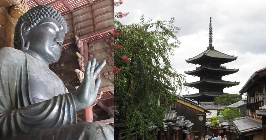 KYOTO-NARA: Giant Buddha Deer Pagoda "Geisya" (Italian, full day) - Meeting at Kyoto Station, the exact spot you should look for