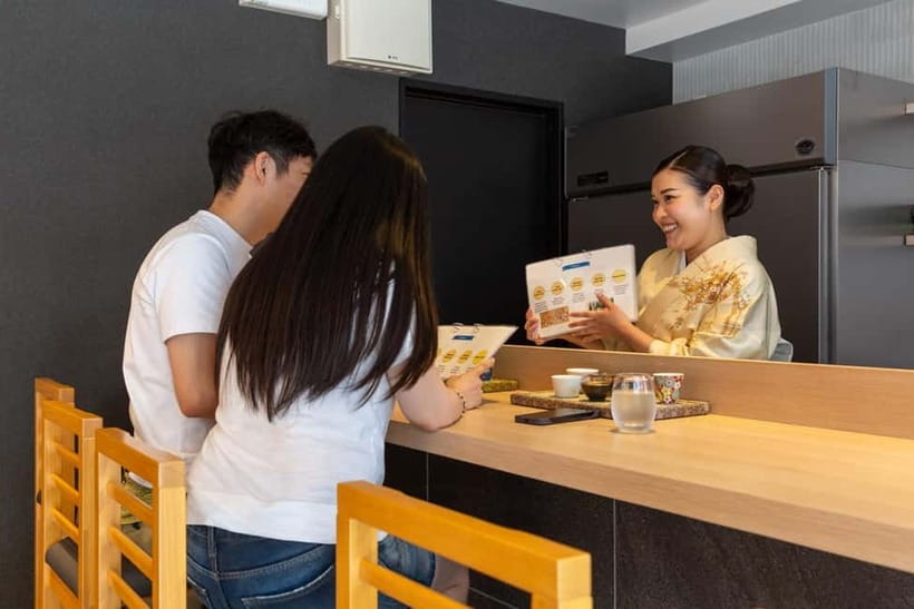 Kyoto: Newly Opened Sake Tasting - Sanjo Chasuian - Sanjo Chasuian location: easy Kyoto logistics from Karasuma Oike