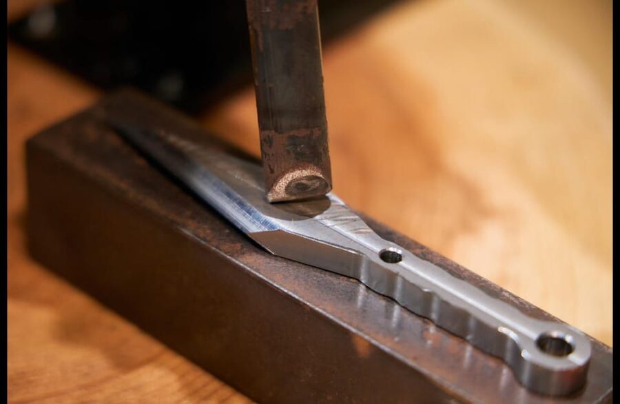 Kyoto: Ninja Weapon Forging Experience - Add your kanji: engraving turns the souvenir into a personal piece