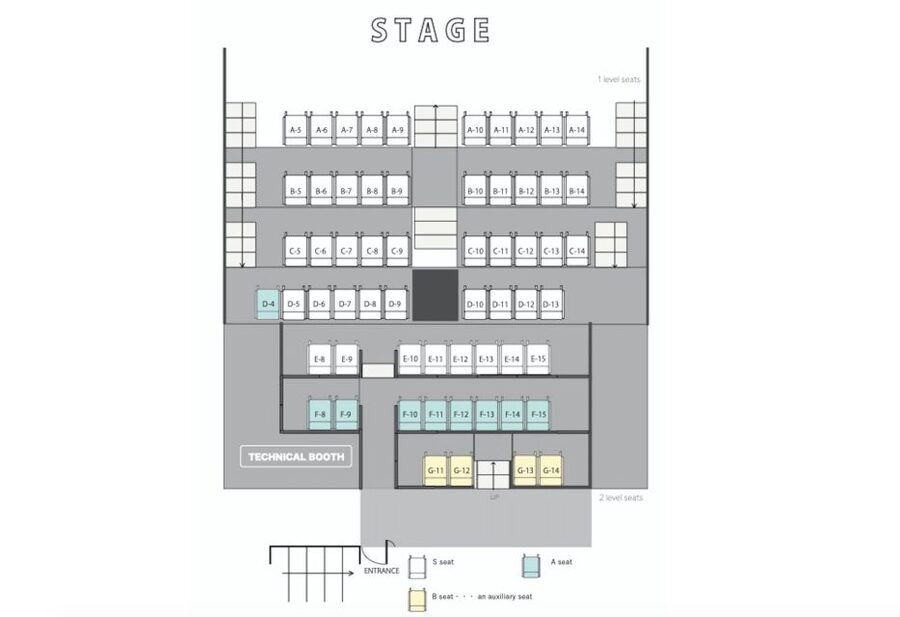 Kyoto: Non-Verbal Theatre Show Tickets at GEAR - Finding the venue and getting seated on time