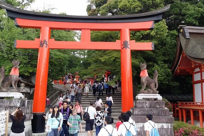 Kyoto, Osaka, Nara Full Day tour by Car English speaking Driver - Fushimi Inari-taisha: torii gates and stamina