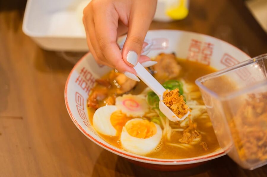 Kyoto: Ramen Cooking Class at a Ramen Factory with Souvenir - Apron and overview video, then straight to food