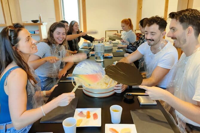 Kyoto Ramen Noodle Making Class - Your chef-made ramen bowl, with Kyotamba rice and vegetable broth