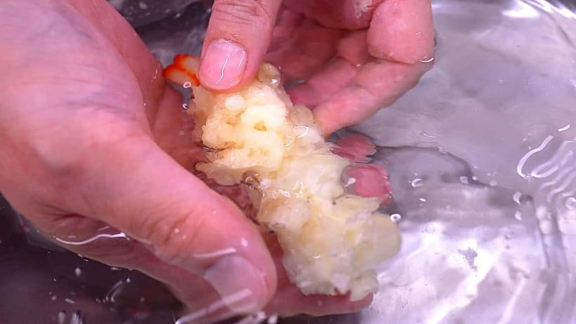 Kyoto: Replica food making experience - What you can make: shrimp and pumpkin tempura, plus optional lettuce