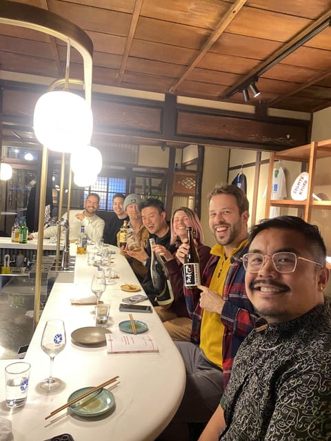 Kyoto’s Exclusive Private Gourmet Night with Local - First Stop: Drink and Handmade Gyoza in a Former Geisha House
