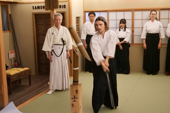 Kyoto Samurai Discovery Samurai Sword Test Cutting Training - From Sword Handling Basics to Confident Technique