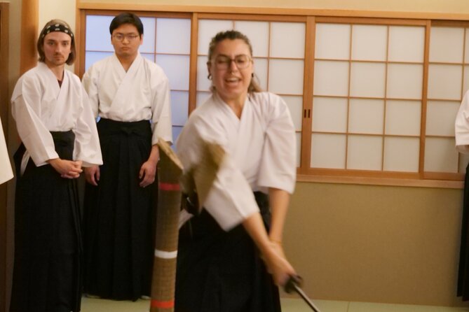 Kyoto Samurai Discovery Samurai Sword Test Cutting Training - Tameshigiri With Rolled Tatami Mats: The Main Event