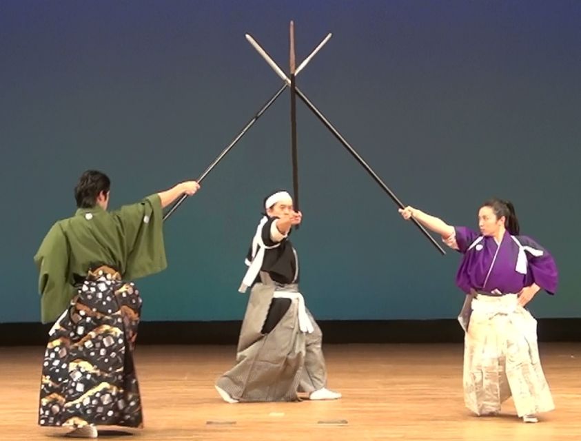 Kyoto: Samurai Kenbu Traditional Sword Dancing Show - The Big Finale: The Short Sword Lesson You Can Do Yourself