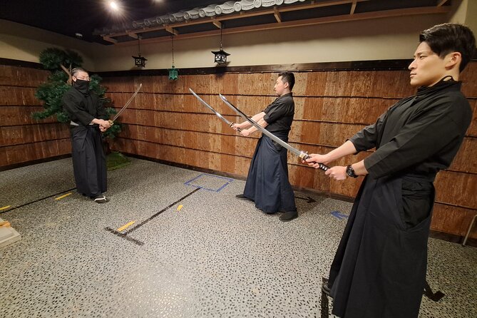 Kyoto Sword Experience - includes Museum Ticket/Ninja Experience - Ninja star throwing, plus the armor photo stop