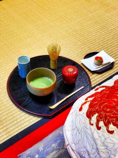 Tea Ceremony in a Traditional Tea House in Kiyomizu