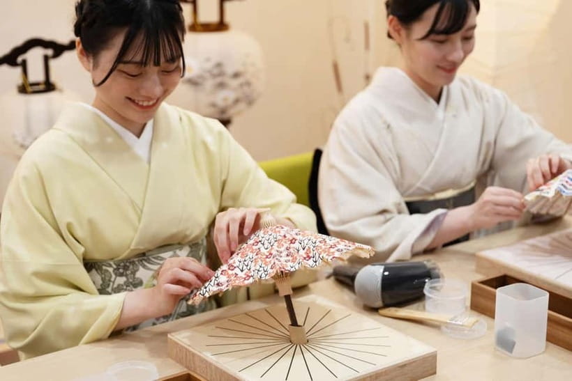 Kyoto: Traditional Mini Umbrella Making Workshop - Finding the workshop near Shijo Kawaramachi, fast and easy