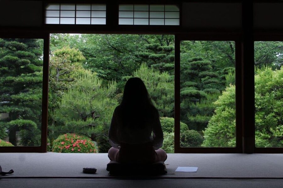 Kyoto: Zen Experience in a Hidden Temple - The two rounds of zazen, plus Q and A time that helps