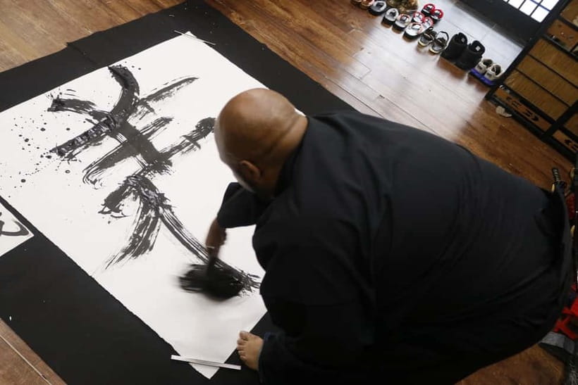Learning Shodo with a kimono and Trying Samurai Calligraphy - Should you book this Shodo and Samurai calligraphy experience?