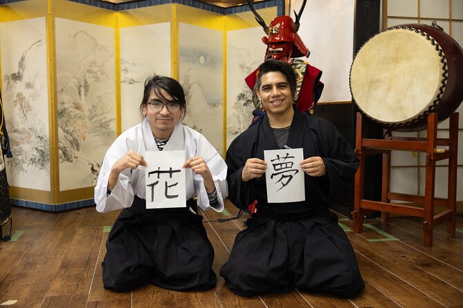 Learning Zen of Japanese Calligraphy in kimono near Osaka Castle - Key things to know before you go