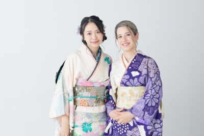 Let’s make kimono !（Kimono is a gift for you