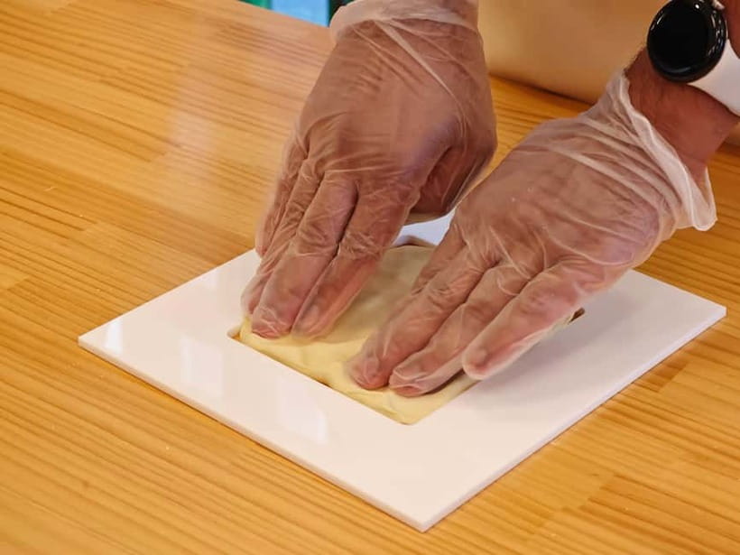Made from flour in 30min! Ramen-noodle Making Experience! - Asakusa Kappabashi Studio: the hands-on ramen workshop setup