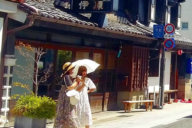 Matsumoto Discovery - Half Day Walking Tour - Nawate Shopping District, the frog theme you will actually notice