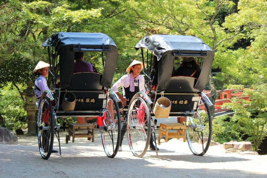 Miyajima: Private Rickshaw Tour to Itsukushima Shrine - Key Highlights at a Glance