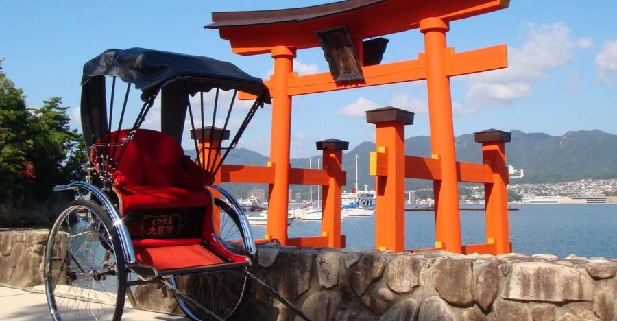 Miyajima: Private Rickshaw Tour to Itsukushima Shrine - Meeting Outside the Ferry Terminal, Then Getting Oriented Fast