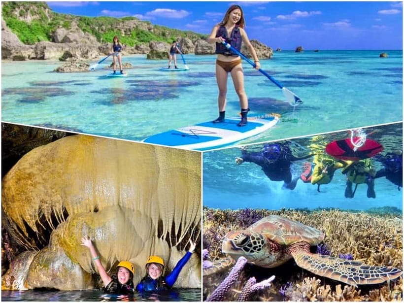 Miyako island: 3 sets! Snorkeling/Limestone Caving/Beach SUP - Key things to know before you go