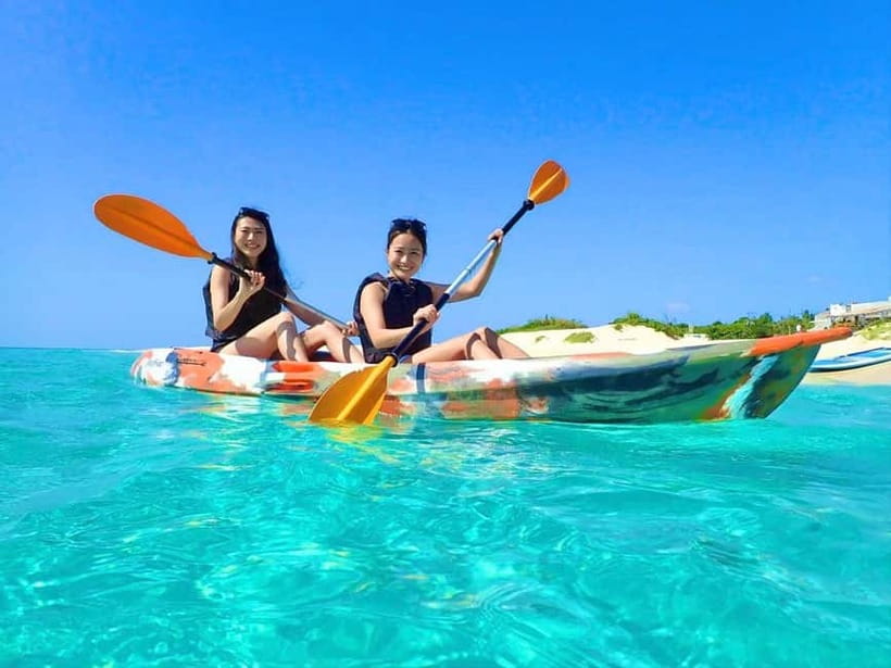 Miyako island: 3 sets! Snorkeling/Limestone Caving/Beach SUP - Pumpkin Limestone Cave and Ryugu Castle: what the cave portion really feels like