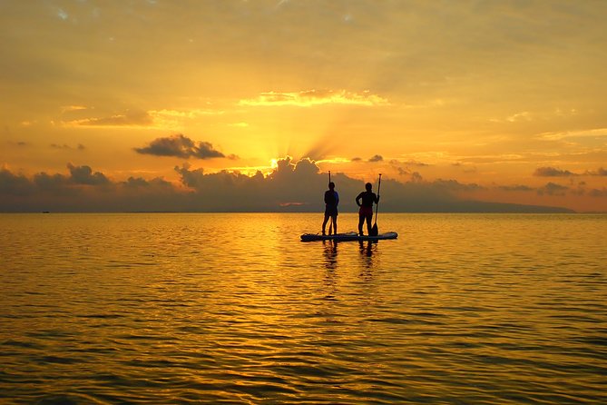 [Miyako Island / Evening] Choice of Sunset SUP or Canoe Tour - The best part: sunset photos with a guide doing the hard work