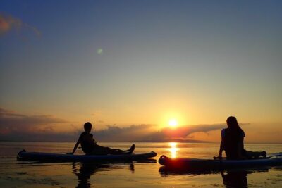 [Miyako Island / Evening] Choice of Sunset SUP or Canoe Tour
