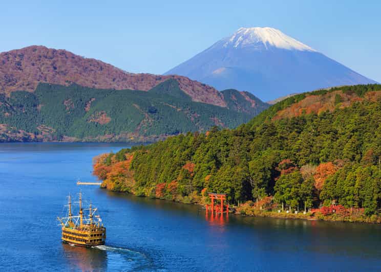 Mount Fuji - Hakone & Onsen Full Day Private Tour - Lake Ashi cruise and Hakone’s red torii photo chase