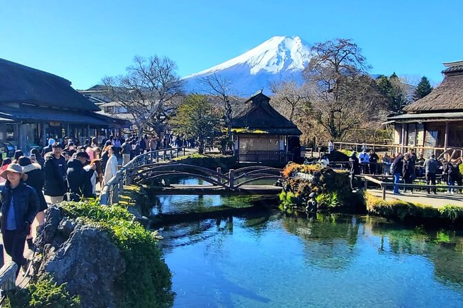 "Mt. Fuji 1-Day Private Tour with English Speaking Driver-Guide" - Lake Kawaguchiko, Oishi Park, and a ropeway add-on if conditions look good