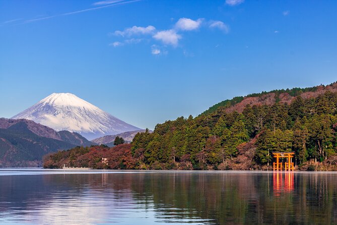 Mt. Fuji and Hakone Day Trip From Tokyo with Bullet Train Option - Lake Ashi pirate cruise, where Fuji shows up only on clear days