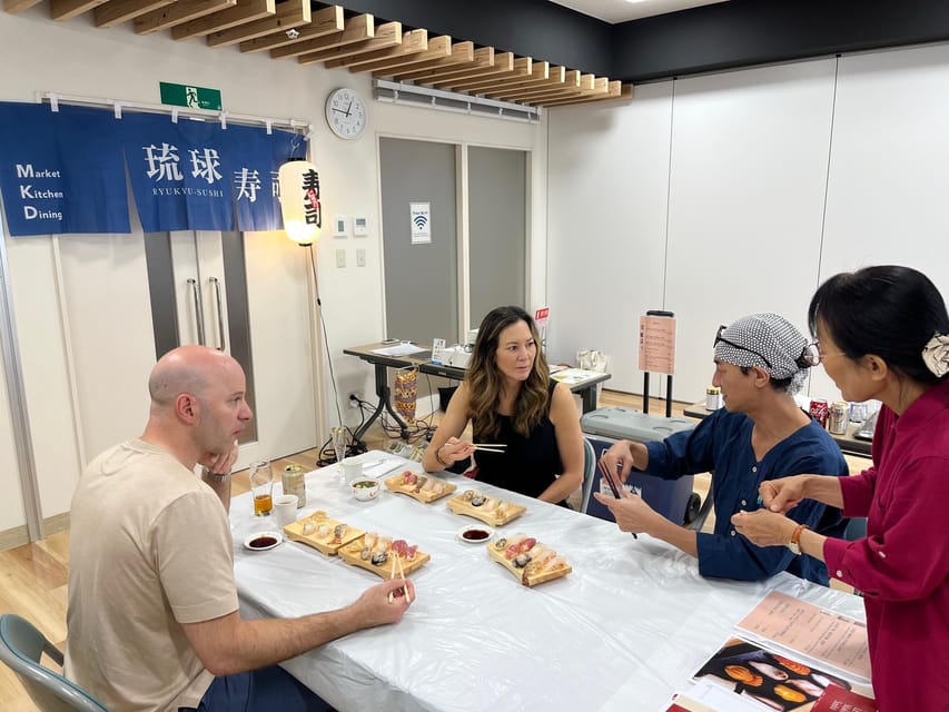 Naha Makishi Public Market : Sushi making experience - Price and value: when $161 feels right, and when it might not
