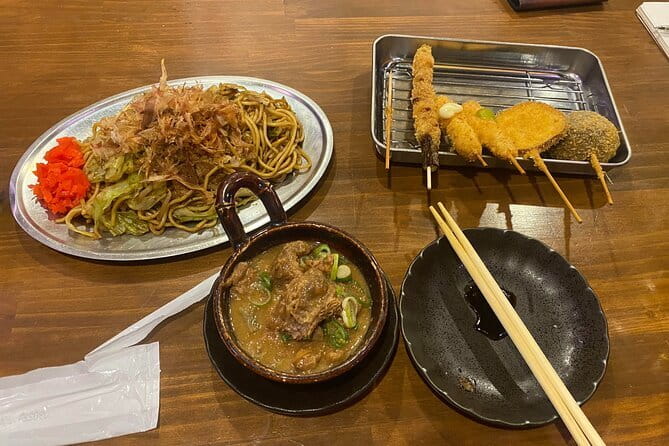 Night Soul Food Tour in Shinsekai with a local guide - The basic route: start at Maruhan Shinsekai and finish where you started
