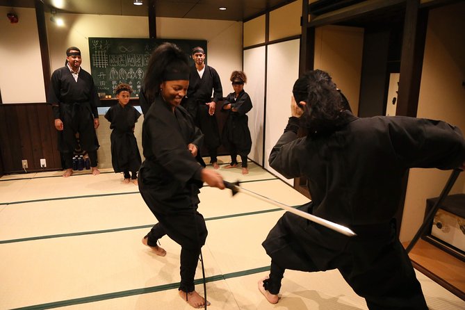 Ninja 1-hour Hands-on Lesson by Japanese master in Kyoto -Entry - Sword Training That Feels Real, But Stays Beginner-Friendly