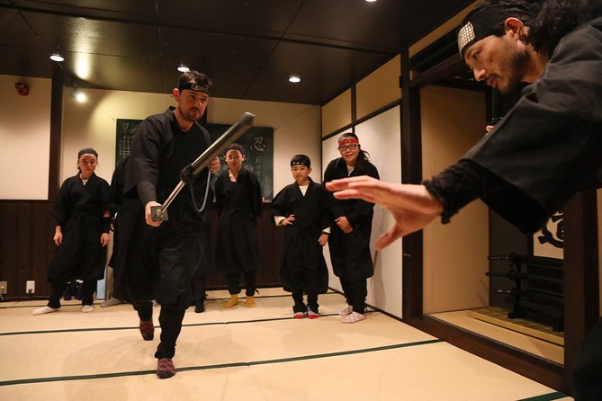 Ninja 2-hour Hands-on Lesson by Japanese master in Kyoto -Medium - Key highlights at a glance
