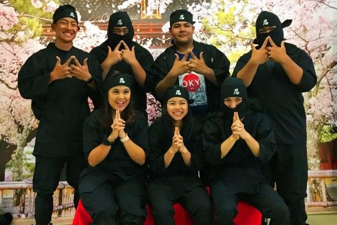 Ninja Experience (Family Friendly) at Samurai Ninja Museum KYOTO - Dress Up Like a Samurai, Plus Outfit Handling