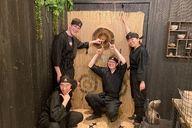 Ninja Experience in Takayama - Basic Course - Shuriken Practice With Authentic Iron Stars
