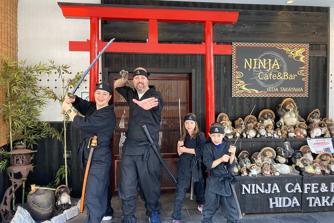 Ninja Experience in Takayama - Basic Course - Replica Sword, Sword Iai Kata, and Controlled Movements