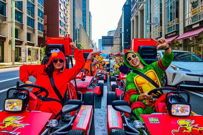 Official Street Go-Kart Tour - Osaka Shop - Dotonbori at speed: neon, Glico Running Man, and big-city photos