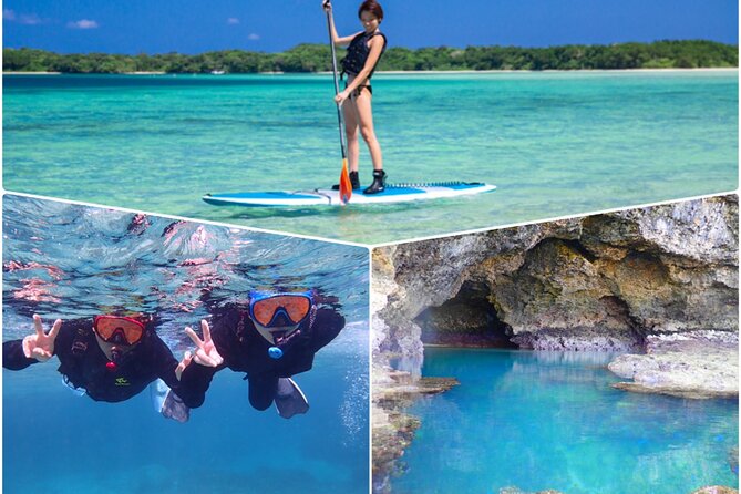 Okinawa Ishigaki Kabira Bay SUP or Canoe and Blue Cave Snorkeling - Paddle Time in Kabira Bay: SUP or Canoe with Real Sea Views