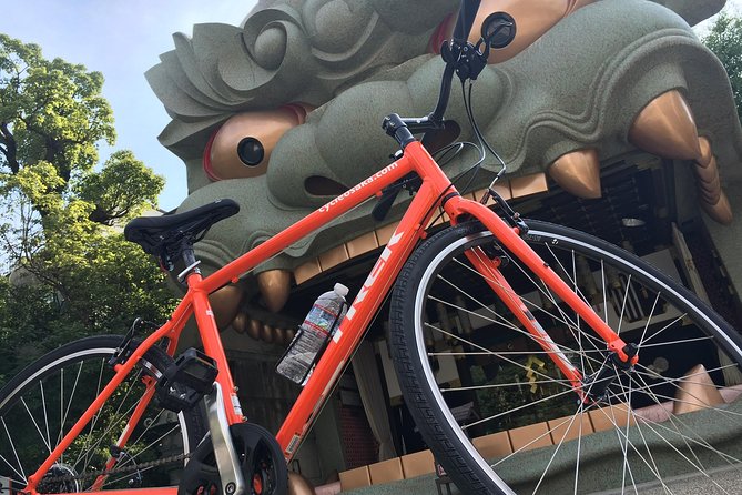 One-Day Osaka Bike Adventure: 5–6 Hours - Stop 6 and 7: Tower Knives Osaka and Namba Yasaka Shrine