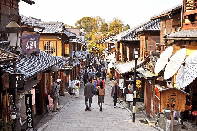 One-Day Tour of Kyoto's Highlights from Osaka/Kyoto - Kiyomizu-dera: viewpoints and the nail-less construction you can actually notice