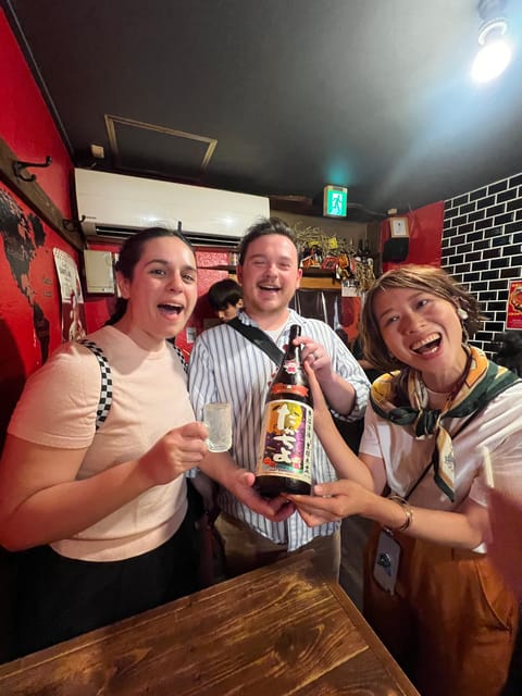 Osaka Bar Hopping | Explore Hidden Bars & Izakayas in Namba - The food tasting stop: otsumami time and learning snack logic