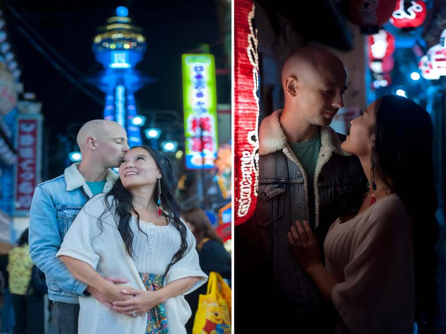 Osaka by Night and Day Photo shoot - Glico Sign moments: the Osaka classic with real posing help
