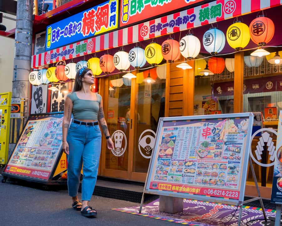 Osaka by Night and Day Photo shoot - Shinsekai street scenes: cinematic Osaka energy without the photo stress