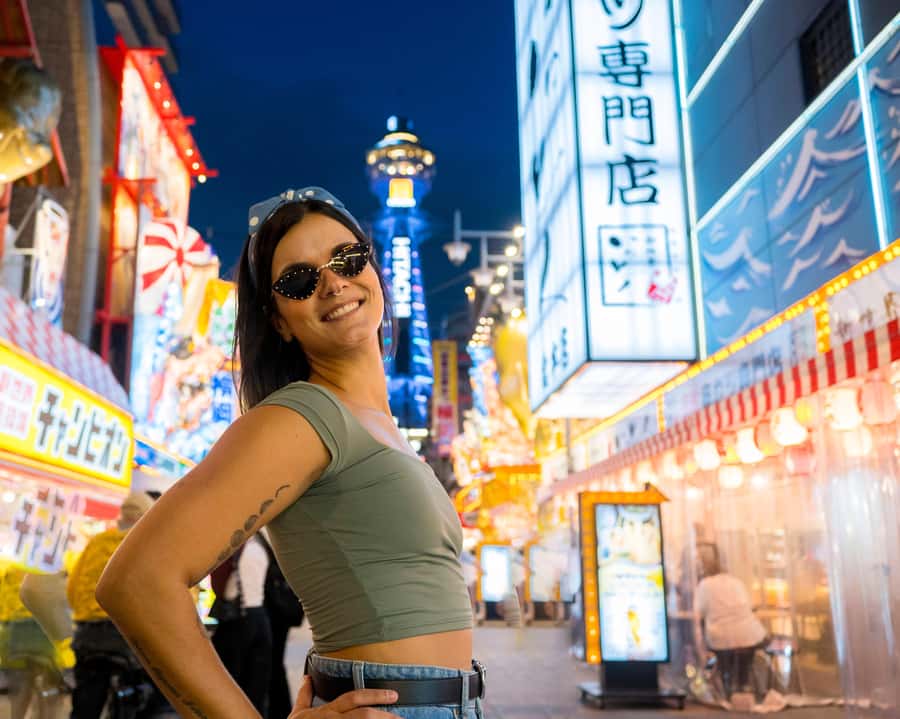 Osaka by Night and Day Photo shoot - What photos you get, edits, and why fast delivery is a real benefit