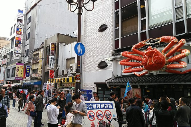 Osaka Castle & Dotonbori Lively One-Day Walking Tour - Hotel pickup and public transportation, the stress-free combo