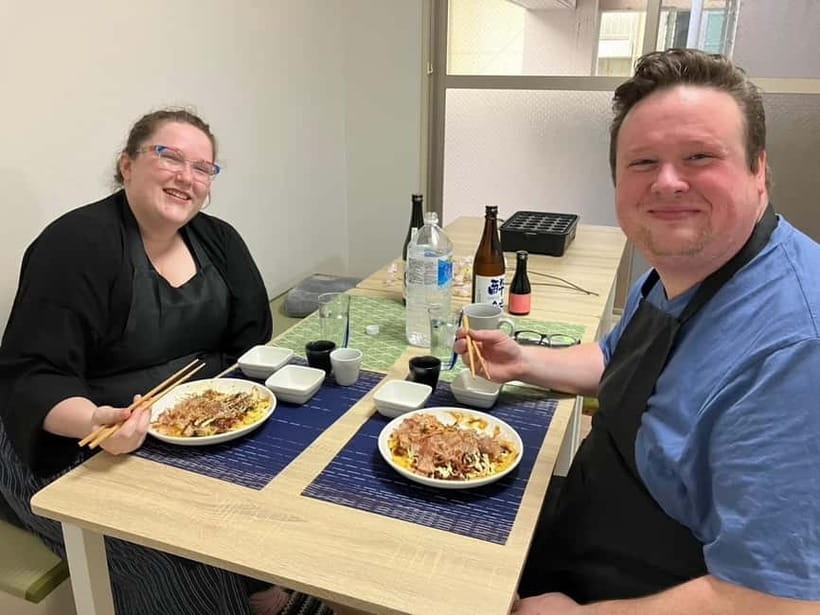 Osaka : Cooking Class Okonomiyaki & Takoyaki course in Nanba - Key highlights worth your time