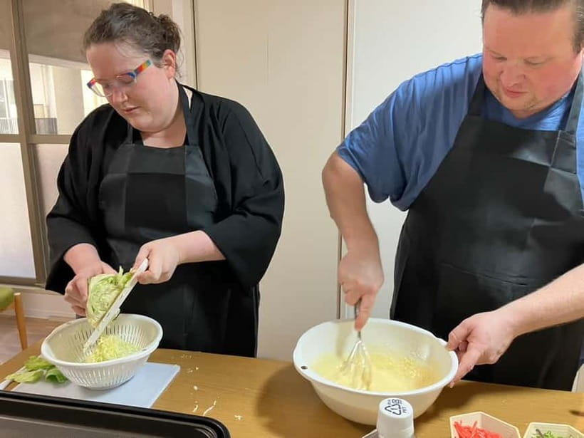 Osaka : Cooking Class Okonomiyaki & Takoyaki course in Nanba - Where Namba actually pays off: cooking, not just sightseeing